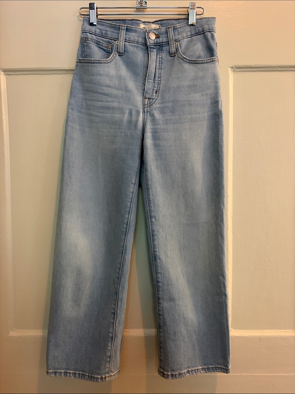 Madewell Slim Cropped Wide-Leg Women’s Jeans
